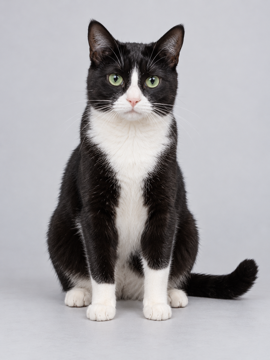 Tuxedo cat photo
